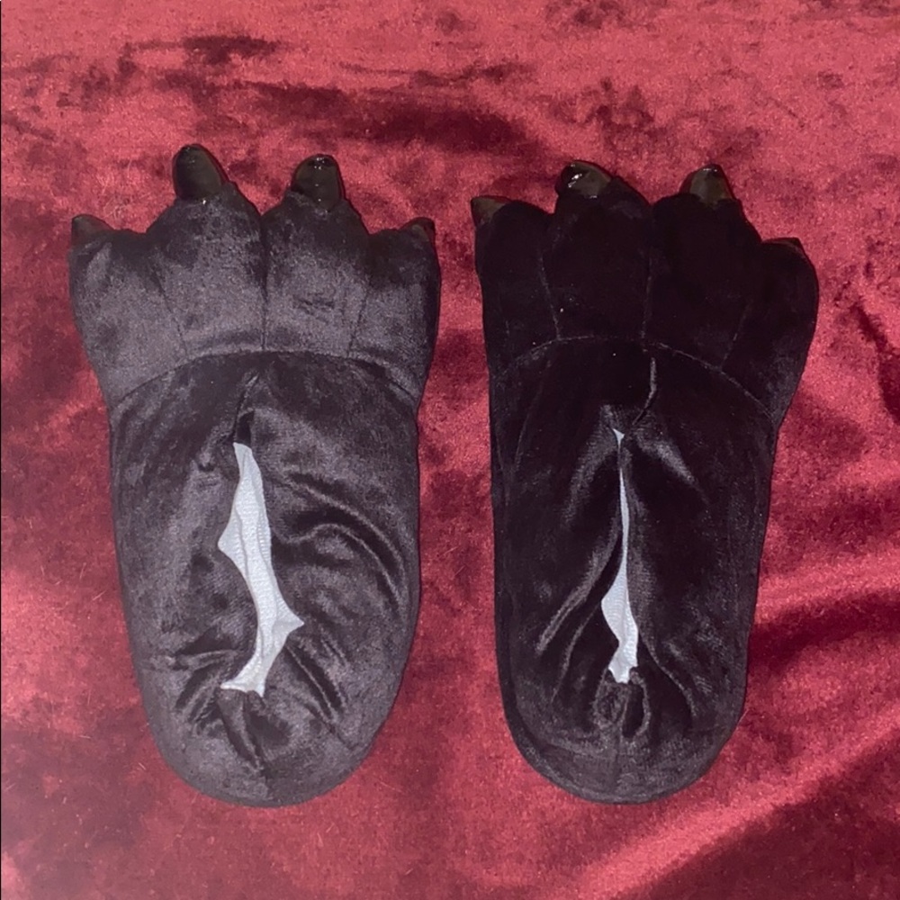 Monster Slippers.